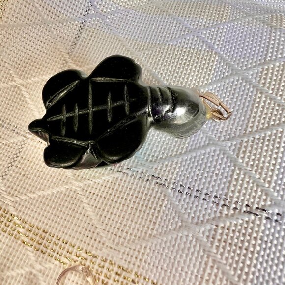 Vintage Native American Jewelry, Earrings and Turtle Pendant, Vintage Jewelry - Picture 8 of 10